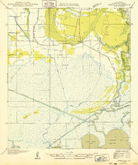 Abbeville SW topographic map thumbnail