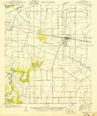 Abbeville NE topographic map thumbnail