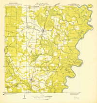 Angie 1949 topographic map thumbnail