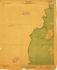 Ashton Bridge 1912 topographic map thumbnail