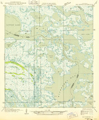 Bay Dosgris 1949 topographic map thumbnail