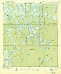 Bay Tambour 1949 topographic map thumbnail