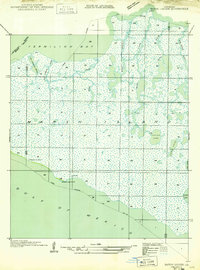 Bayou Lucien 1949 topographic map thumbnail