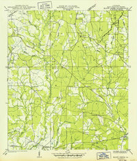 Bluff Creek 1949 topographic map thumbnail