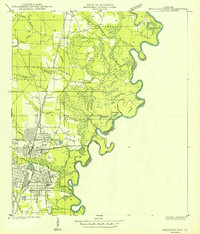 Bogalusa East 1949 topographic map thumbnail