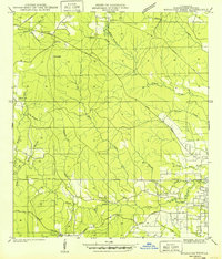 Bogalusa West 1949 topographic map thumbnail