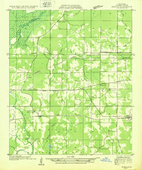Bossier SE topographic map thumbnail