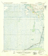 Browns Lake 1935 topographic map thumbnail