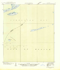Calumet Island 1935 topographic map thumbnail