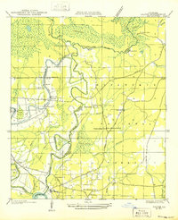 Calvin SW topographic map thumbnail