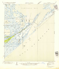 Caminada Pass 1954 topographic map thumbnail
