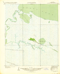 Catfish Lake 1935 topographic map preview