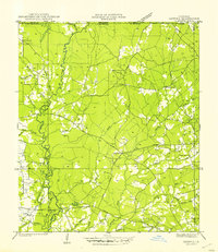 Chipola 1945 topographic map thumbnail
