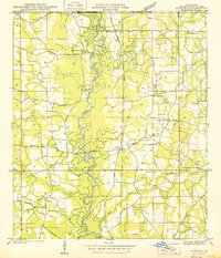 Clifton 1939 topographic map thumbnail