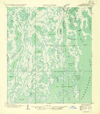 Cocodrie 1935 topographic map thumbnail