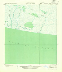 Constance Bayou SE 1932 topographic map thumbnail