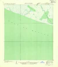 Constance Bayou SW 1932 topographic map thumbnail