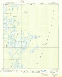 Door Point 1949 topographic map thumbnail