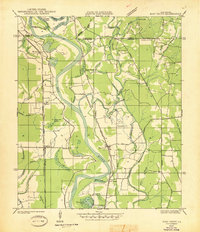 East Point 1941 topographic map thumbnail