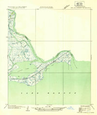 English Lookout 1935 topographic map thumbnail