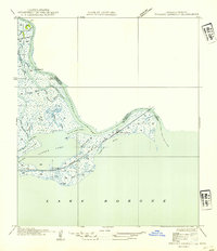 English Lookout 1954 topographic map thumbnail