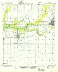 Estherwood topographic map thumbnail