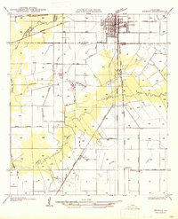 Eunice 1947 topographic map thumbnail