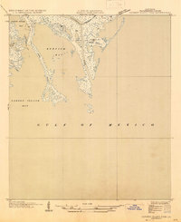 Garden Island Pass 1935 topographic map preview
