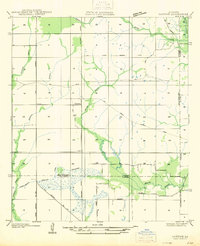 Gaytine 1947 topographic map thumbnail