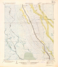 Golden Meadow 1935 topographic map thumbnail