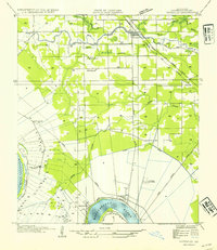Gonzales 1954 topographic map thumbnail
