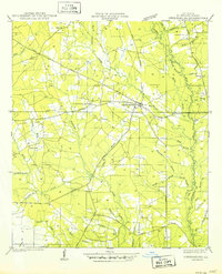 Greensburg 1950 topographic map thumbnail