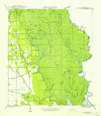 Haaswood 1954 topographic map thumbnail