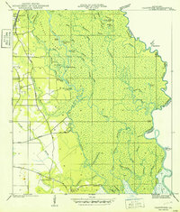 Haaswood 1950 topographic map thumbnail