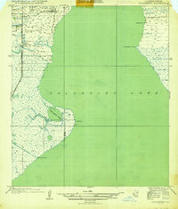 Hackberry 1935 topographic map thumbnail