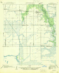 Hayes 1946 topographic map thumbnail