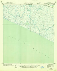 Hog Bayou NW 1946 topographic map thumbnail