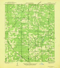 Hollis Creek 1938 topographic map thumbnail