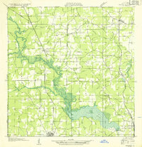 Hosston NW topographic map thumbnail