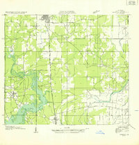 Hosston SW topographic map thumbnail