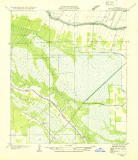 Houma NW topographic map thumbnail