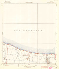 Indian Beach 1938 topographic map thumbnail