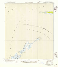 Isle Au Pitre 1954 topographic map thumbnail
