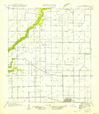 Kaplan topographic map thumbnail