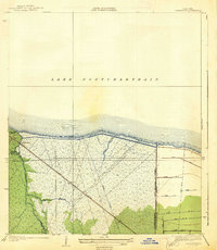 La Branche 1938 topographic map thumbnail