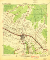 Lafourche topographic map thumbnail
