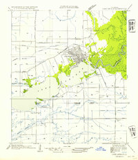 Lake Arthur 1954 topographic map thumbnail