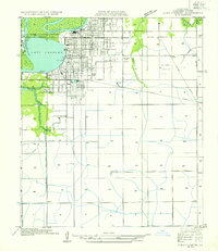 Lake Charles NW topographic map thumbnail