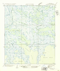 Lake Eloi 1954 topographic map preview