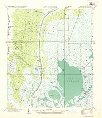 Lake Gero topographic map thumbnail
